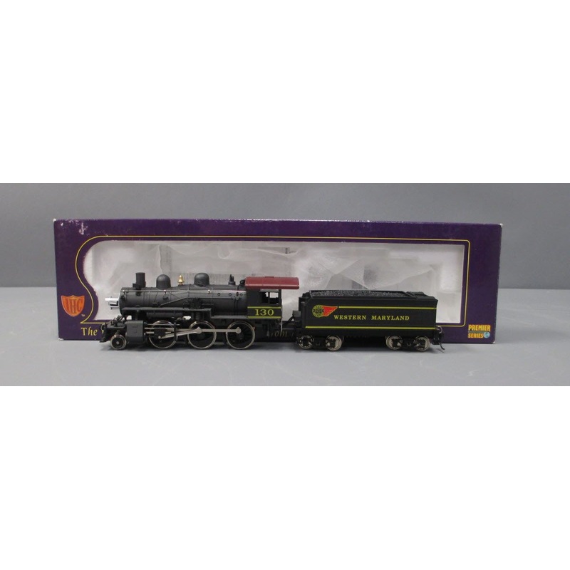 IHC M556 HO Scale Western Maryland 2-6-0 Steam Locomotive #130 LN/Box