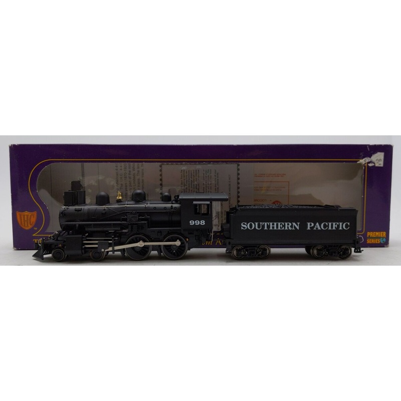 IHC M802 HO Southern Pacific 4-4-0 American Steam Locomotive & Tender #998 LN/Box