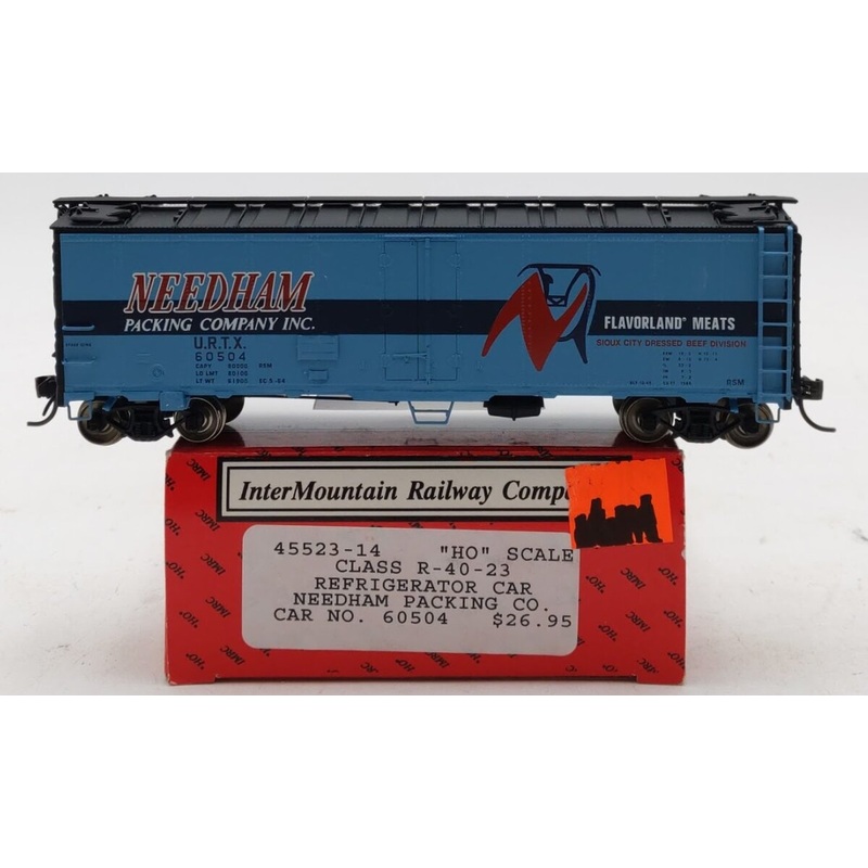 InterMountain 45523-14 HO Needham Packing Co. Union Refrigerator Car #60504 LN/Box