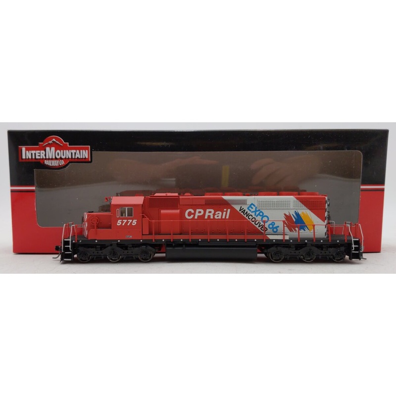 InterMountain 49336S-03 Canadian Pacific SD40-2  Loco w/Sound Expo ’86 #5775 LN/Box