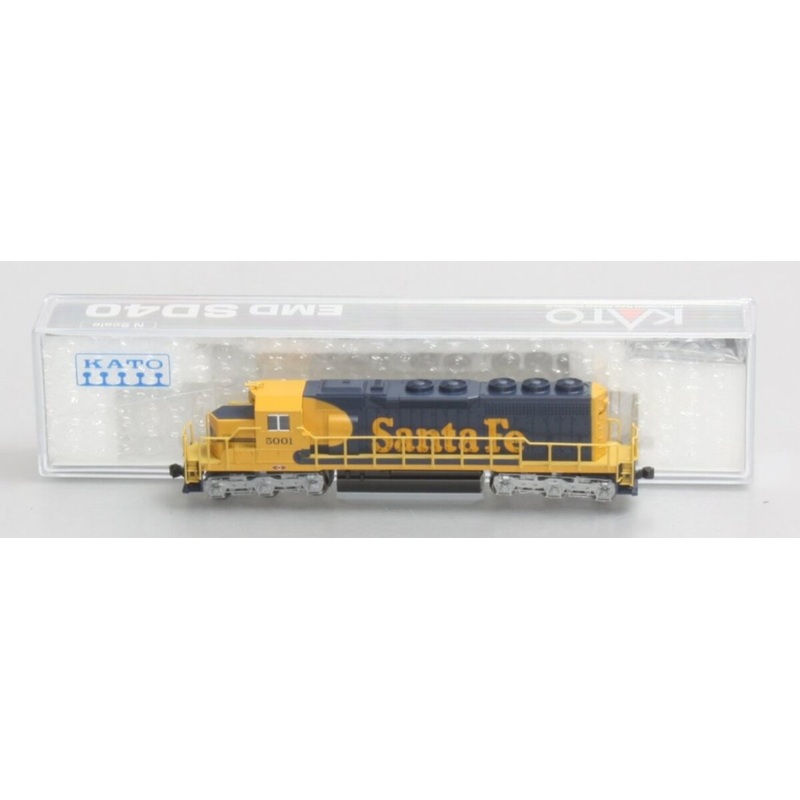 Kato 176-2006 N Santa Fe SD40 Diesel Locomotive #5001 w/DCC/SND LN/Box