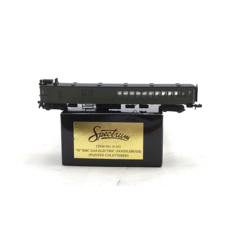 Spectrum 81452 N Scale Painted Unlettered Powered Doodlebug LN/Box