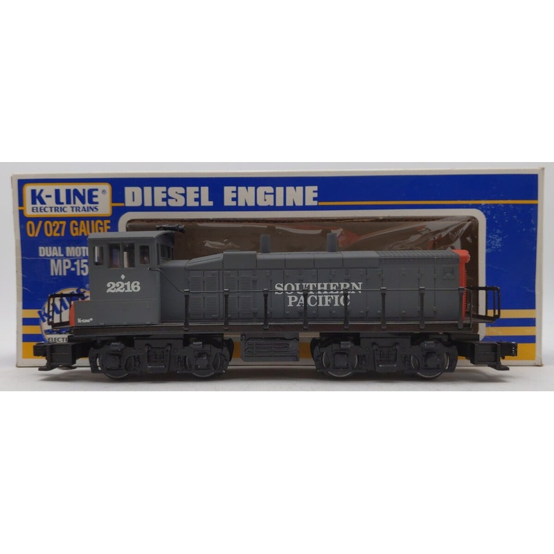 K-Line K2216 O Southern Pacific MP-15 Diesel Switcher #2216 EX/Box