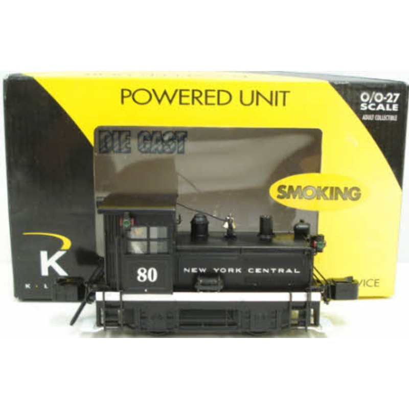 K-Line K2630-10 O New York Central Plymouth Switcher #80 LN/Box