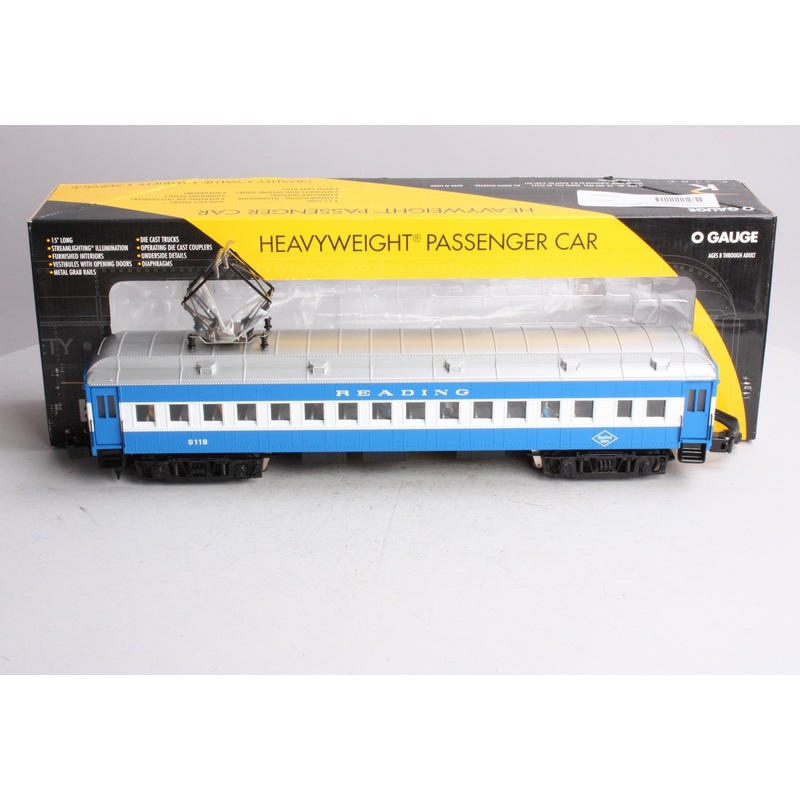 K-Line K2781-0002 O Reading 15 Non-Powered Inturban Car #9119 LN/Box