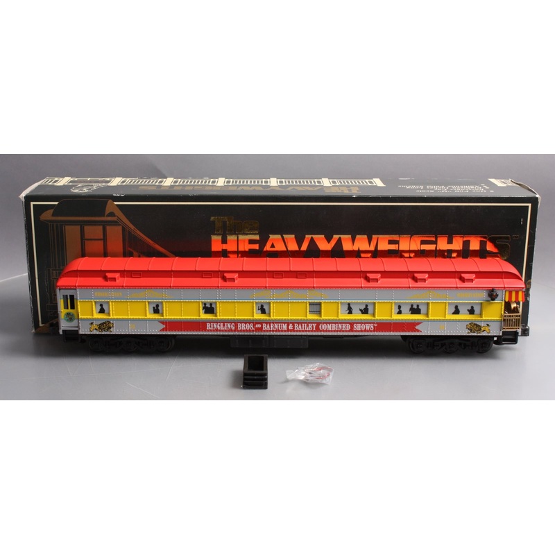 K-Line K83-0096-3 O Ringling Circus 18 Heavyweight Observation Car #96 EX/Box