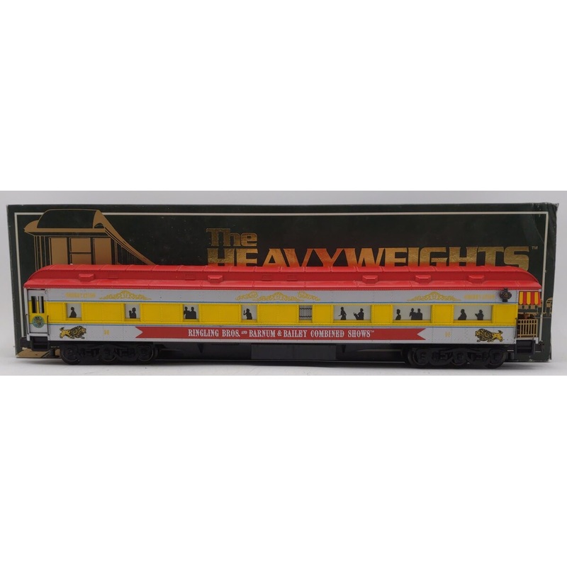 K-Line K83-0096-3 O Ringling Circus 18 Heavyweight Observation Car #96 VG/Box