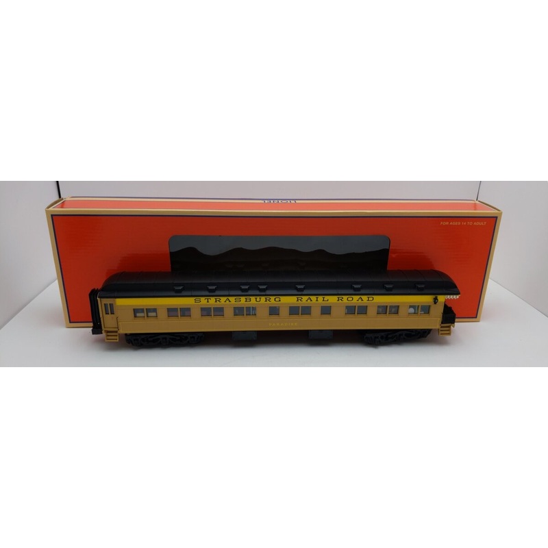 Lionel 2227010 O Strasburg Railroad Paradise Observation Car NIB