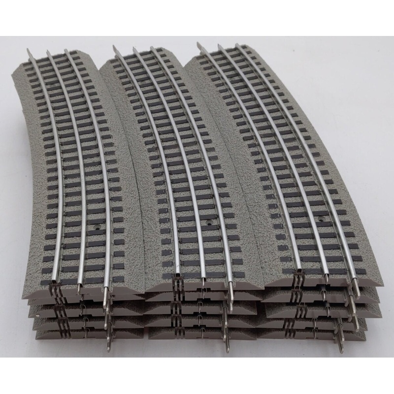 Lionel 6-12056 FasTrack O60 Curved Track (15) EX