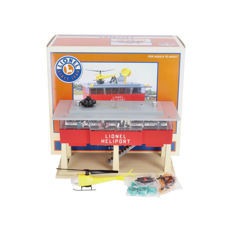 Lionel 6-14084 419R Operating Lionel Heliport LN/Box