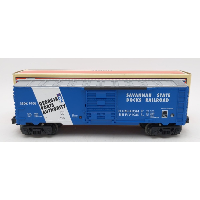 Lionel 6-16285 O Gauge Savannah State Docks Boxcar #9700 LN/Box