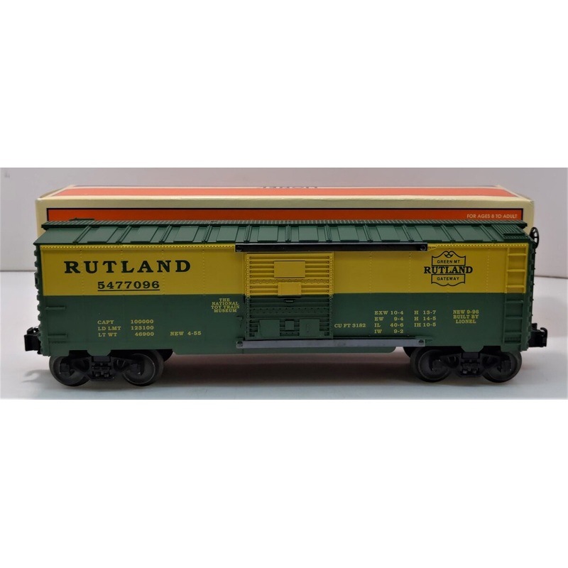 Lionel 6-16811 O Gauge Rutland TCA Boxcar #5477096 LN/Box