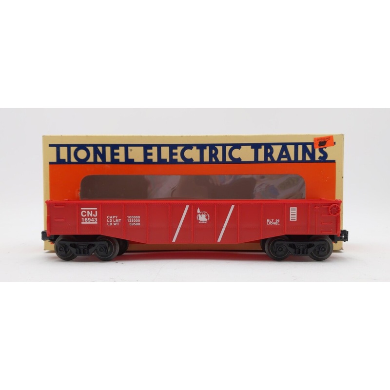 Lionel 6-16943 O Gauge Central New Jersey Railroad Gondola EX/Box