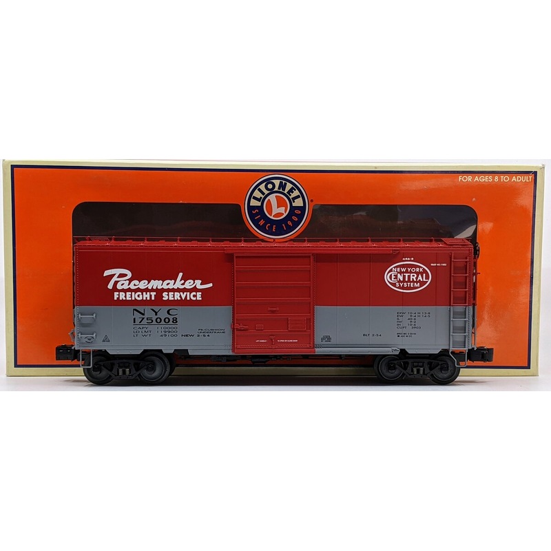 Lionel 6-17275 O Gauge New York Central Pacemaker Boxcar #175008 NIB