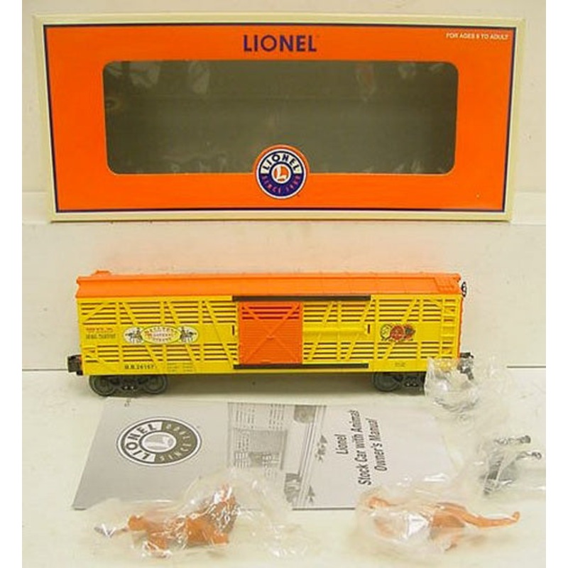 Lionel 6-26157 O Gauge Ballyhoo Bros. Circus Stock Car #26157 LN/Box