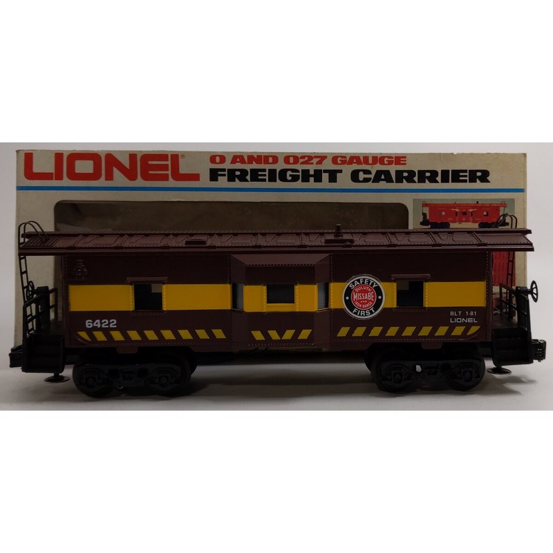 Lionel 6-6422 O Gauge Duluth Missabe Illuminated Bay Window Caboose EX/Box
