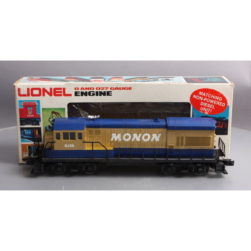 Lionel 6-8156 O Gauge Monon U36B Dummy Diesel Locomotive EX/Box