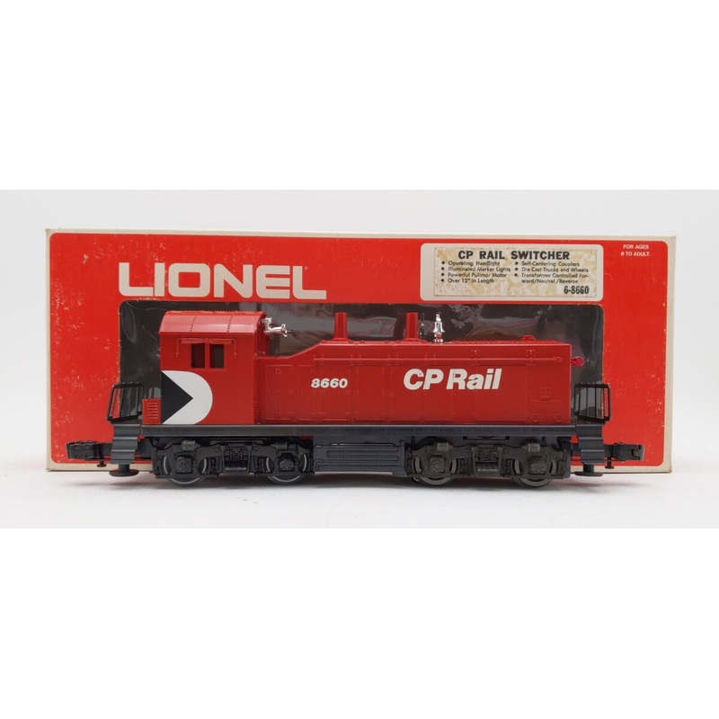 Lionel 6-8660 O Gauge CP Rail NW-2 Powered Diesel Switcher EX/Box