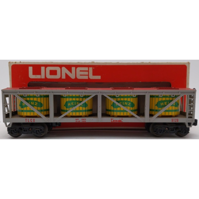 Lionel 6-9128 O Gauge Heinz Pickle Vat Car #9128 EX/Box