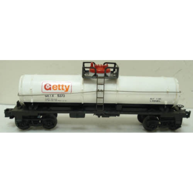 Lionel 6-9373 O Gauge Getty Oil Single Dome Tank Car LN/Box