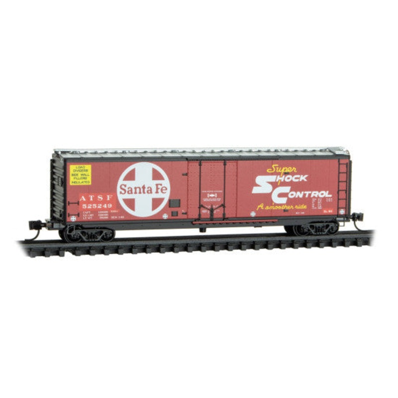 Micro-Trains 03200620 N Atchison, Topeka & Santa Fe 50′ Standard Boxcar #525249