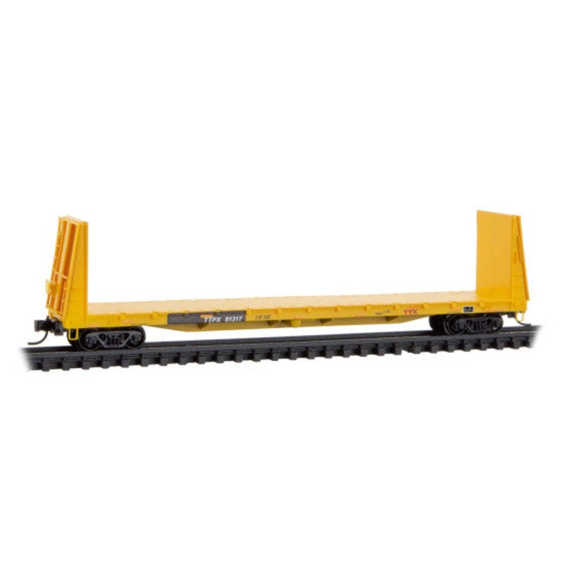 Micro-Trains 05400460 N TTPX 61′ Bulkhead Flatcar #81317
