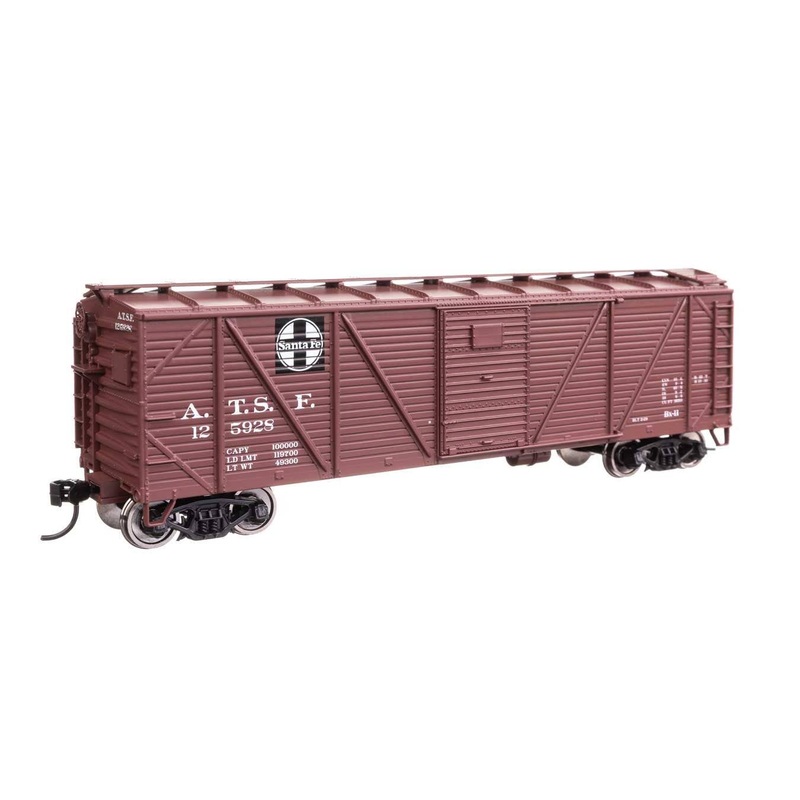 Walthers 910-40352 HO Santa Fe 40′ ARA Single Sheathed Boxcar RTR #125928