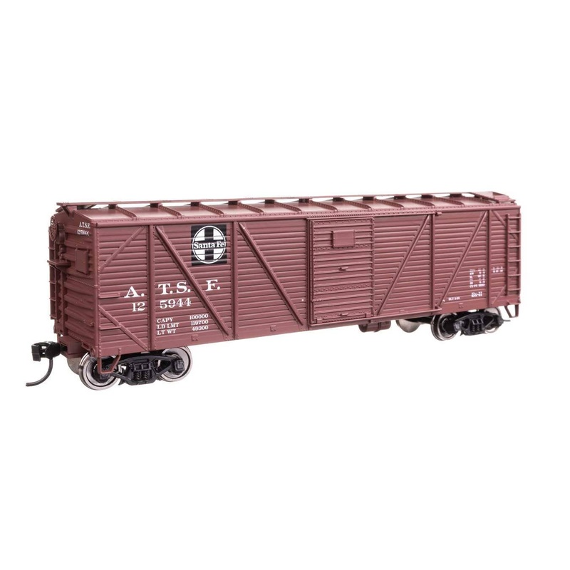 Walthers 910-40353 HO Santa Fe 40′ ARA Single Sheathed Boxcar RTR #125944