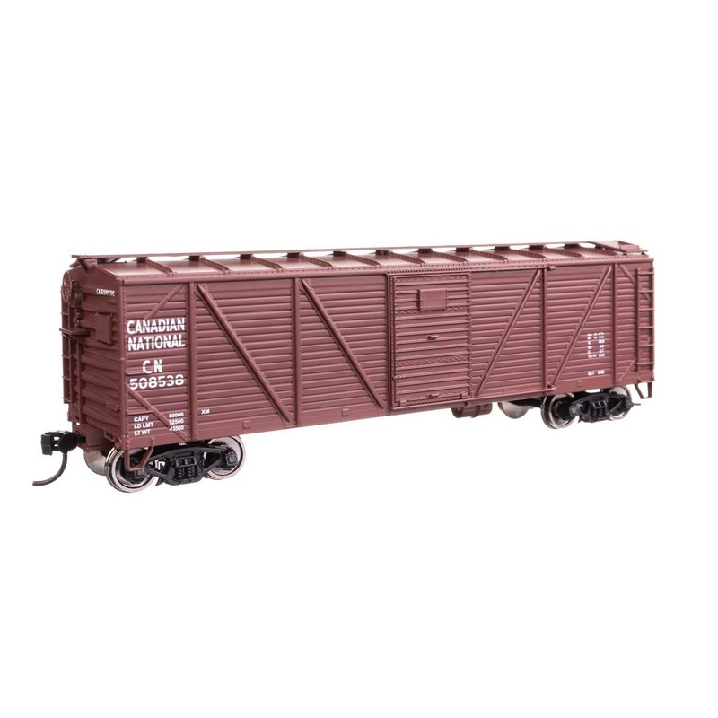 Walthers 910-40356 HO CN 40′ ARA Single Sheathed Boxcar Ready to Run #508538