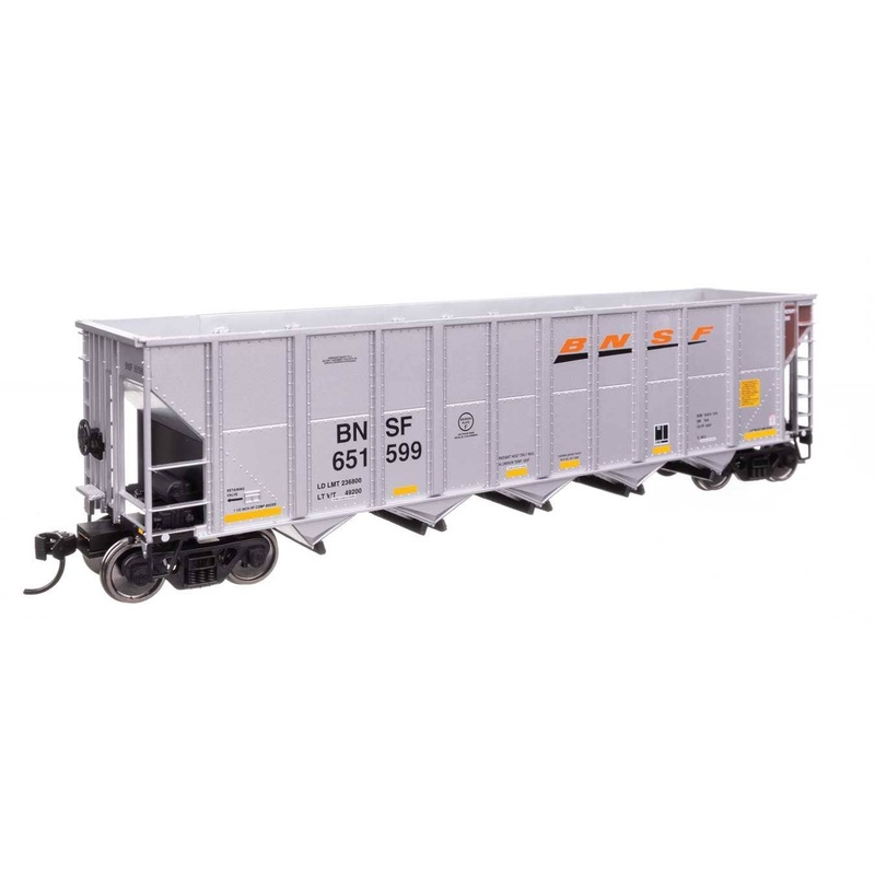 Walthers 910-57106 HO BNSF 50′ RD-4 Hopper Ready to Run #651599