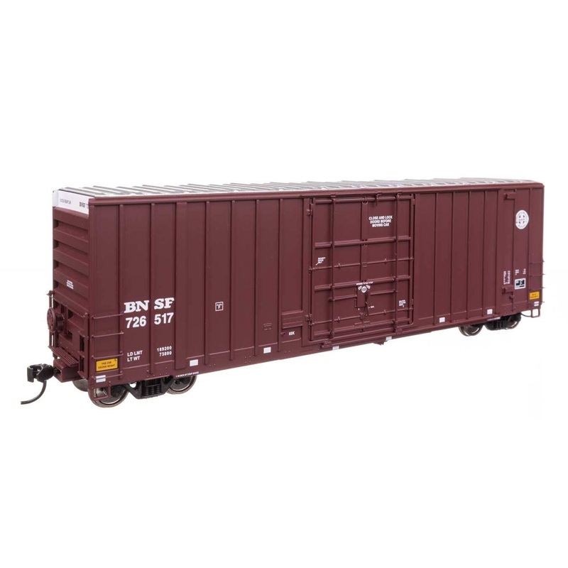 Walthers 920-101714 HO BNSF 50′ Gunderson Hi-Cube Paper Service Boxcar #726517