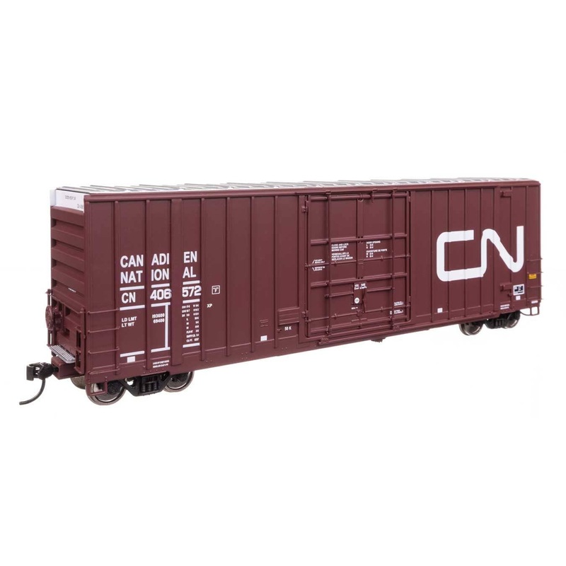 Walthers 920-101715 HO CN 50′ Gunderson Hi-Cube Paper Service Boxcar RTR #406572