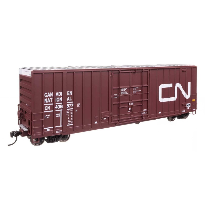 Walthers 920-101716 HO CN 50′ Gunderson Hi-Cube Paper Service Boxcar RTR #406577