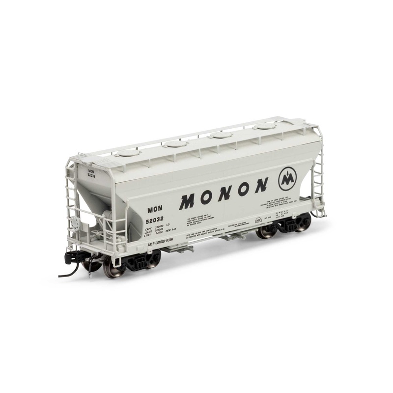Athearn ATHG-1290 HO Monon ACF 2970 Covered Hopper #52032