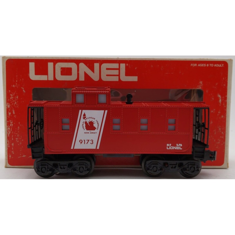 Lionel 6-9173 O Gauge Jersey Central Illuminated Caboose EX/Box