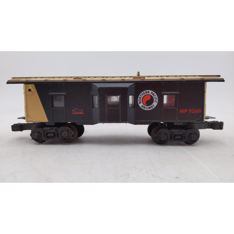Lionel 6-9268 O Gauge Northern Pacific Bay Window Caboose VG