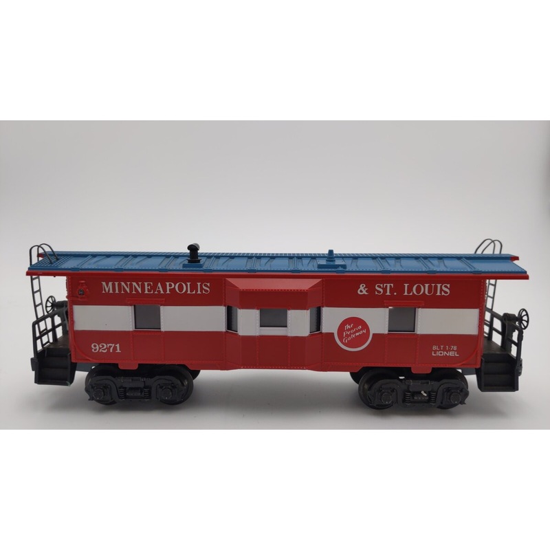 Lionel 6-9271 O Gauge Minneapolis & St. Louis Bay Window Lighted Caboose EX