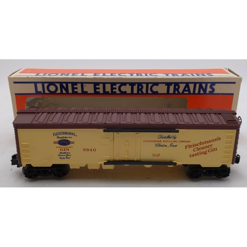 Lionel 6-9840 O Gauge Fleischmann Gin Billboard Reefer LN/Box