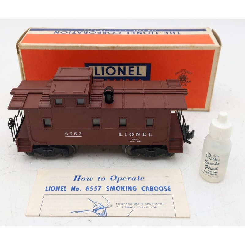 Lionel 6557 Vintage O Lionel Lines Smoking Caboose EX/Box