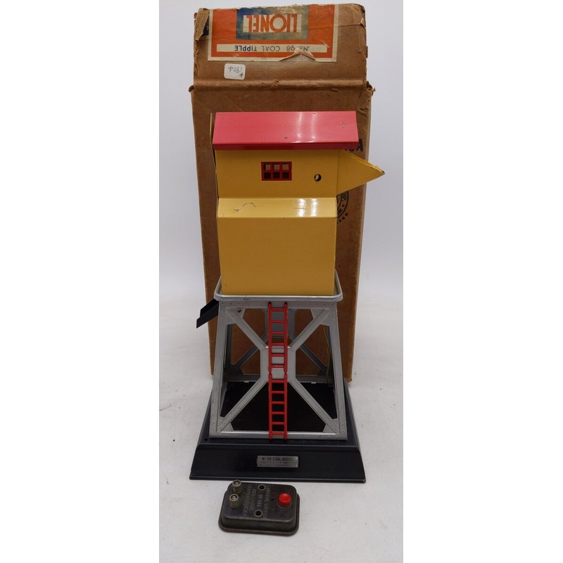 Lionel 98 Vintage O Prewar Operating Coal House VG/Box