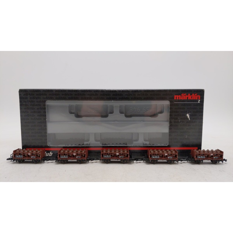 Marklin 82315 Z Scale Exclusive Acid Transport Car Set (Set of 5) EX/Box