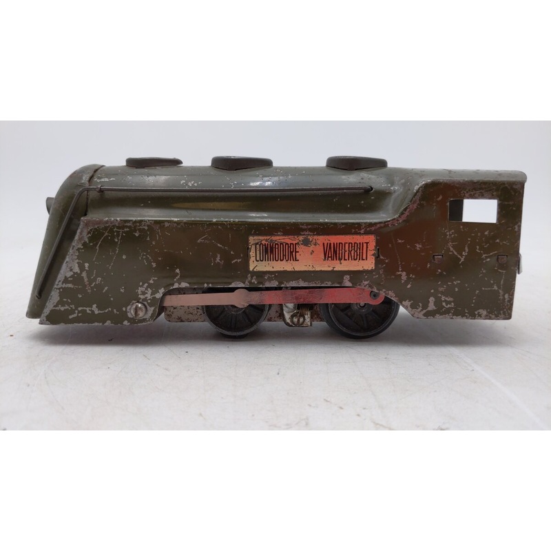 Marx Vintage Pre War O Gauge Locomotive Commodore Vanderbilt VG