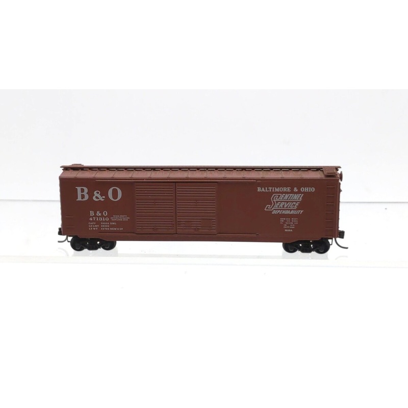Micro-Trains 03400070 N Baltimore & Ohio 50′ Double Door Boxcar #471310 LN