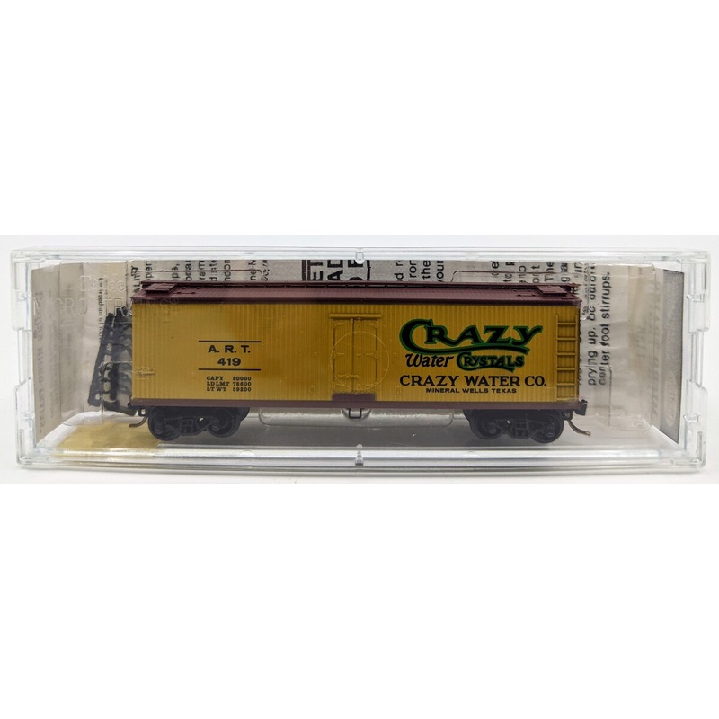 Micro-Trains 04900230 N Crazy Water Crystals 40′ Double Sheathed Reefer #419 LN/Box