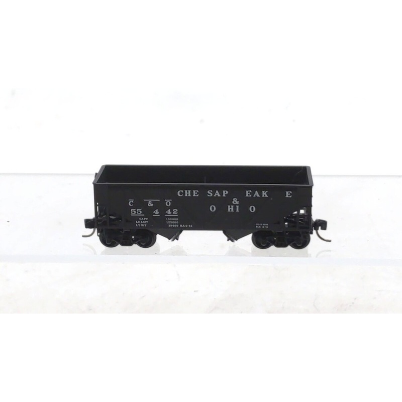Micro-Trains 05700070 N Scale C&O 33′ Twin Bay Composite Side Hopper #55442 LN