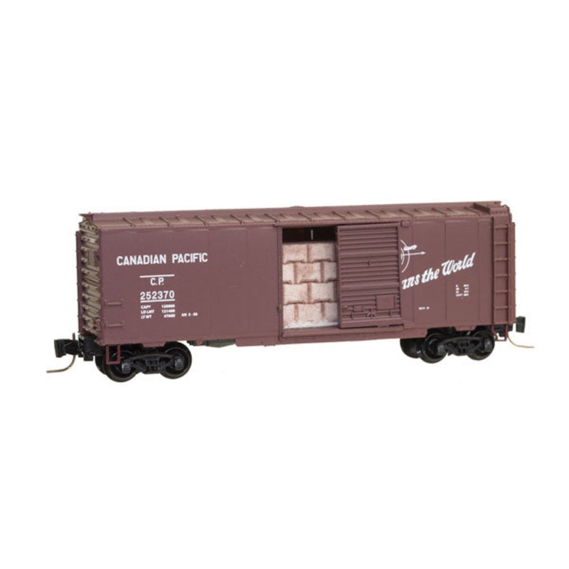 Micro-Trains 50000801 Z Canadian Pacific 40′ Standard Box Car #252370 LN/Box