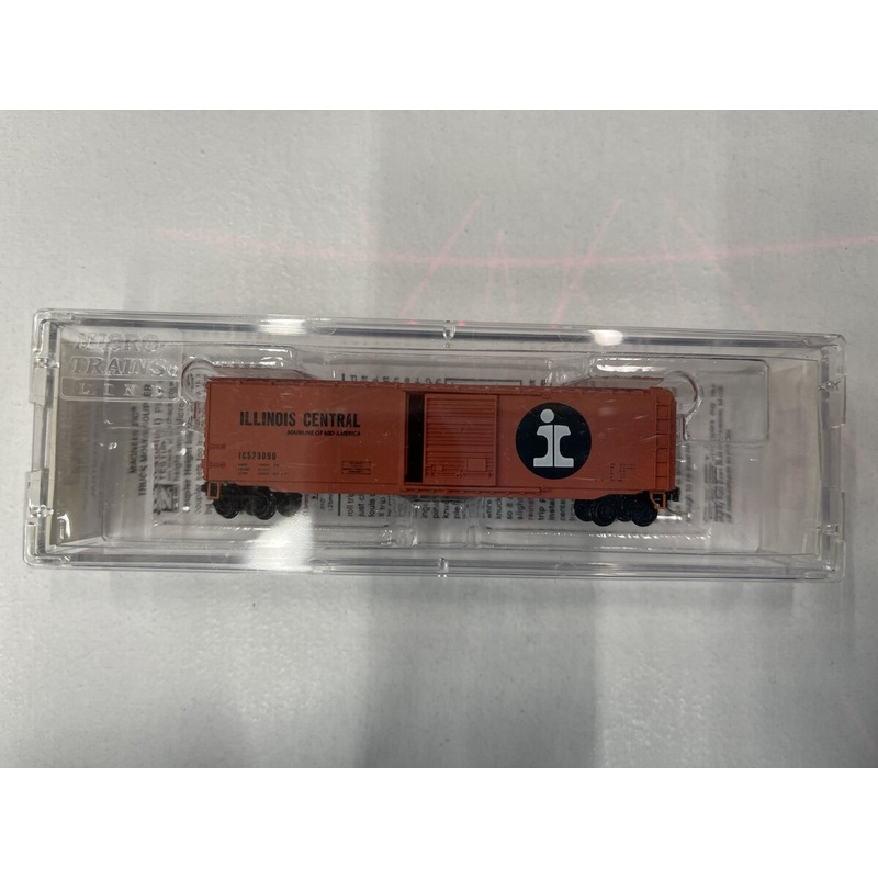 Micro-Trains 50500020 Z Scale Illinois Central 50′ Standard Box Car #523090 LN/Box