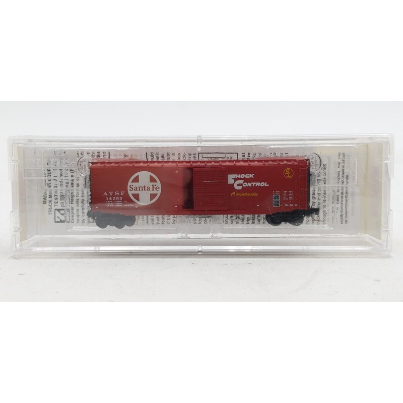 Micro-Trains 50500291 Z Atchison, Topeka & Santa Fe 50′ Standard Box Car #14555  LN/Box