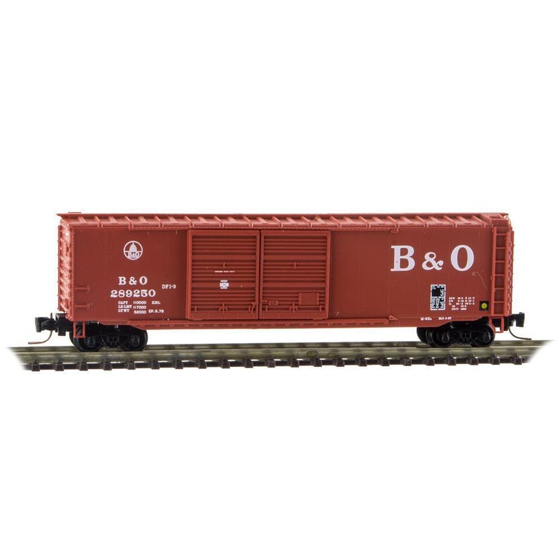 Micro-Trains 50600332 Z Baltimore & Ohio 50′ Double Door Boxcar #289250 LN/Box