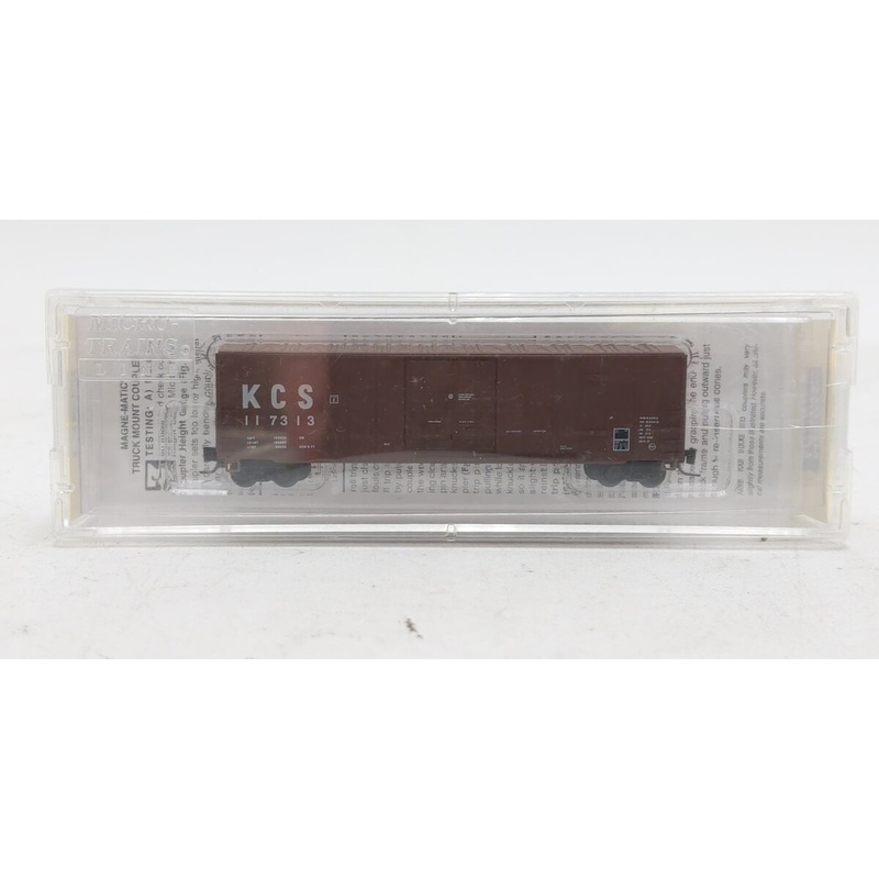 Micro-Trains 51100072 50′ Boxcar Kansas City Southern #117313 LN/Box